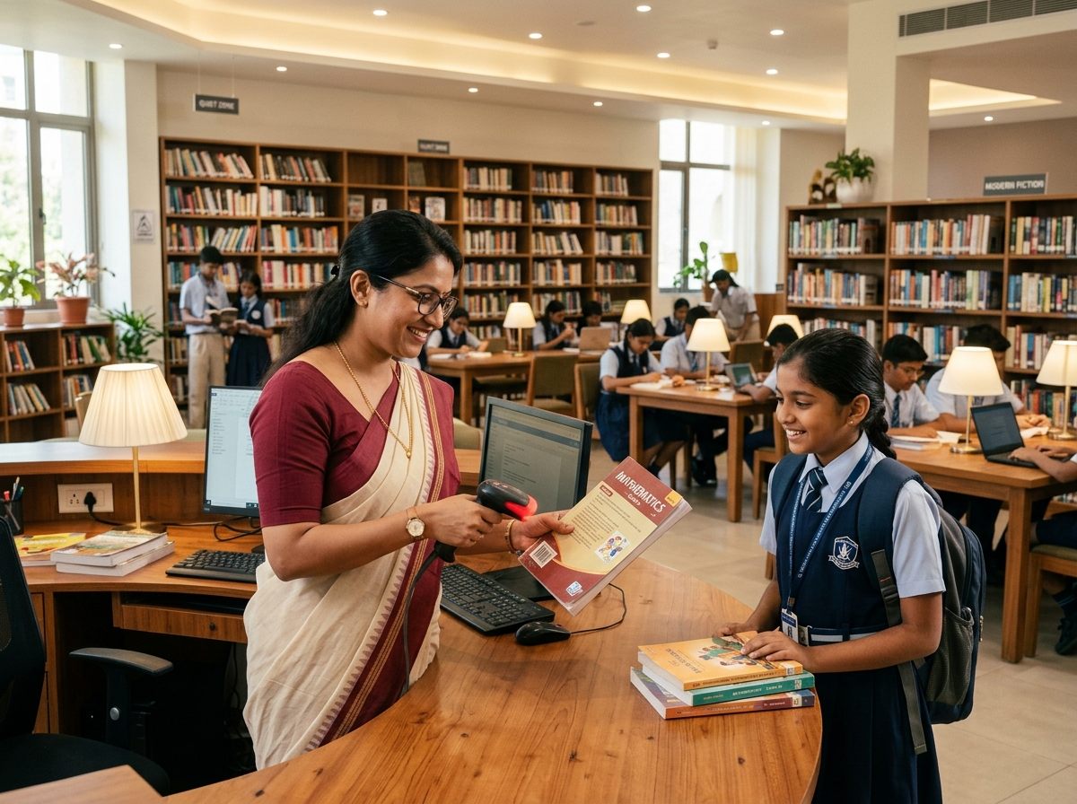 Library catalog and book issuing system